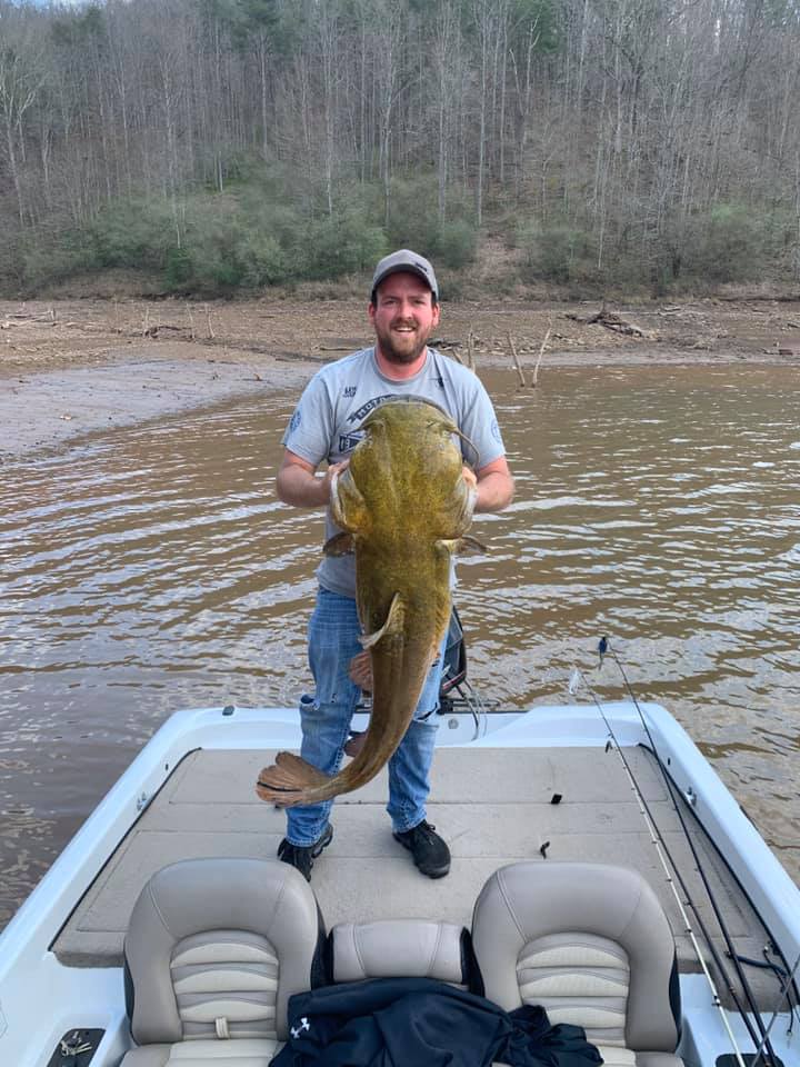 Record Muskie Caught in Burnsville, W. Va. Visit Braxton, WV Visit